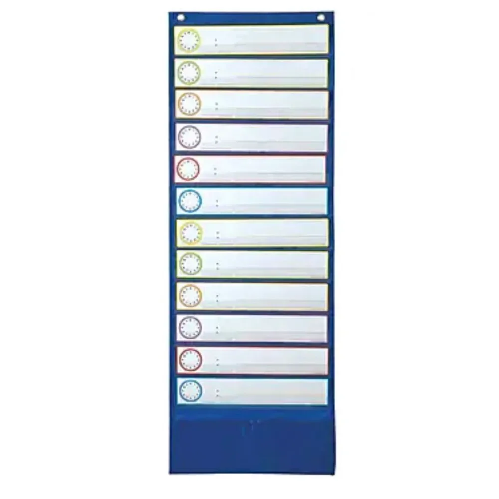 Teachers Helper Carson-Dellosa Deluxe Scheduling Pocket Chart